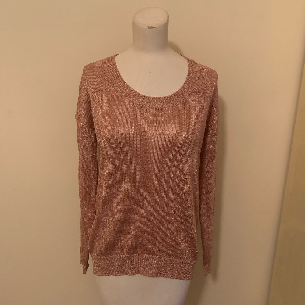 Sparkles pink sweater